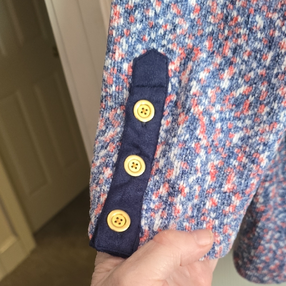 Ruby Rd. Multicolor Cowl Neck Sweater - image 4